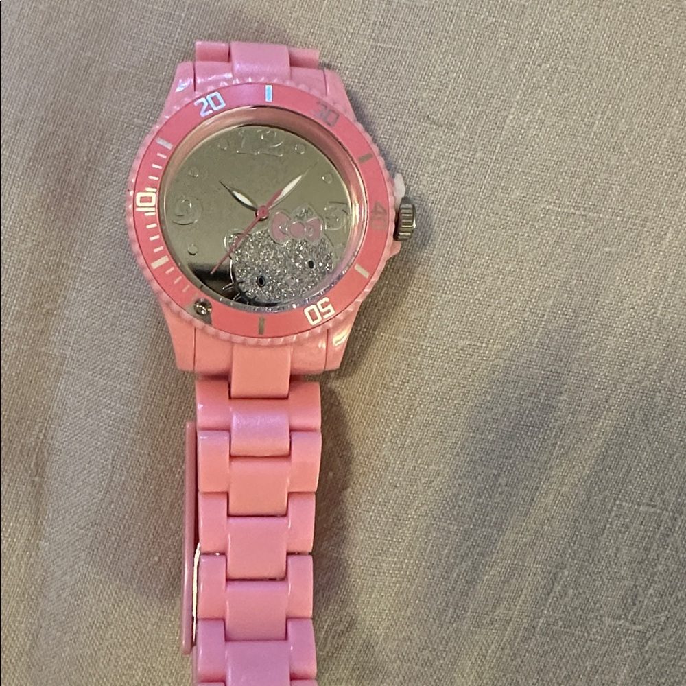 Pink Hello Kitty Watch